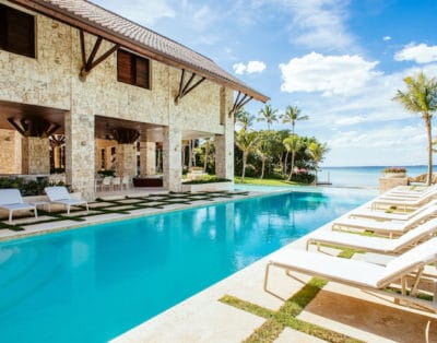 Casa Bay | Private Beach Estate w Pool, Elevator, Chef+Butler
